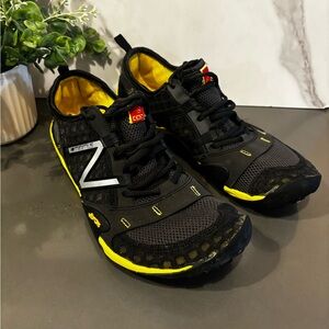 New Balance Black and Yellow Athletic Shoes